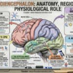 Diencephalonas: anatomija, regionai ir fiziologinis vaidmuo