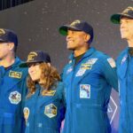 Po istorinės kelionės į mėnulį „Artemis 2“ astronautai buvo gydomi